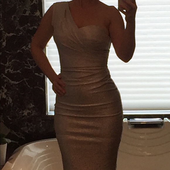 Dresses & Skirts - Silver cocktail dress